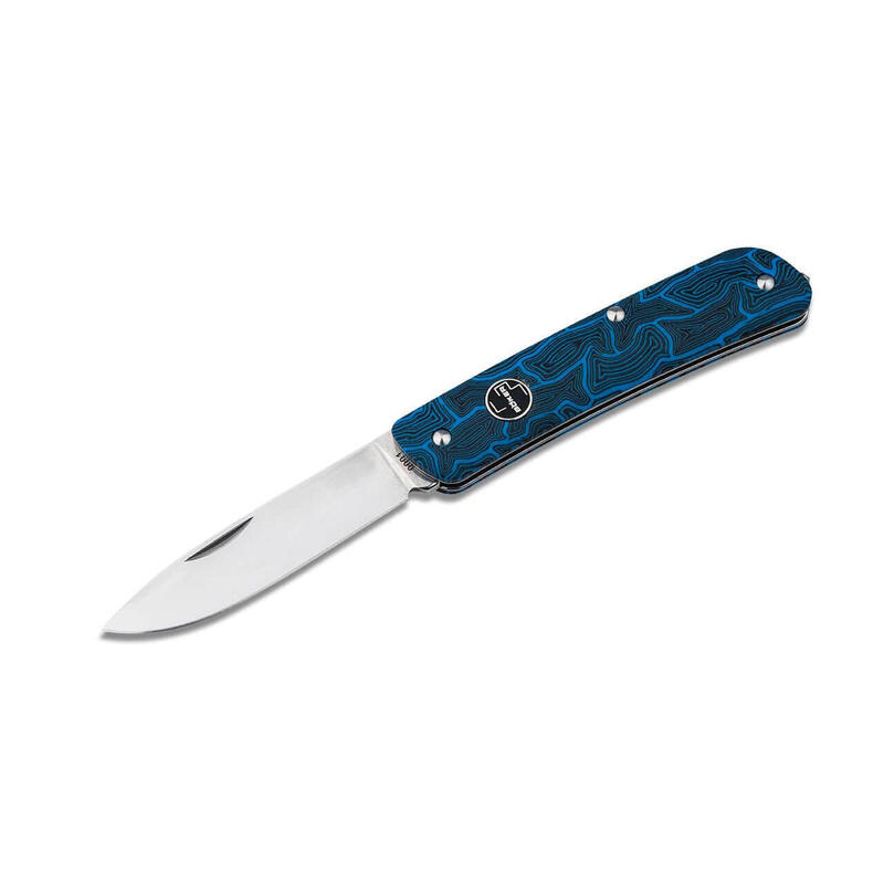 Böker Plus Tech Tool Blue Damast G10 Taschenmesser mit Hosenclip
