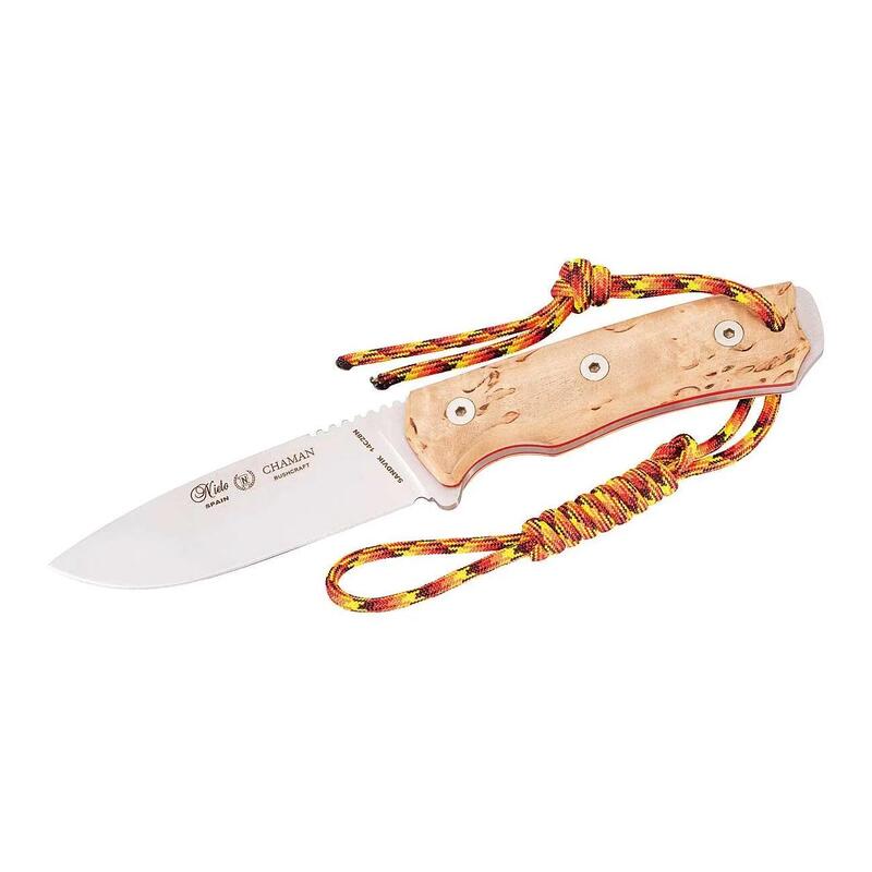 Nieto Outdoormesser CHAMAN Bushcraft Braun