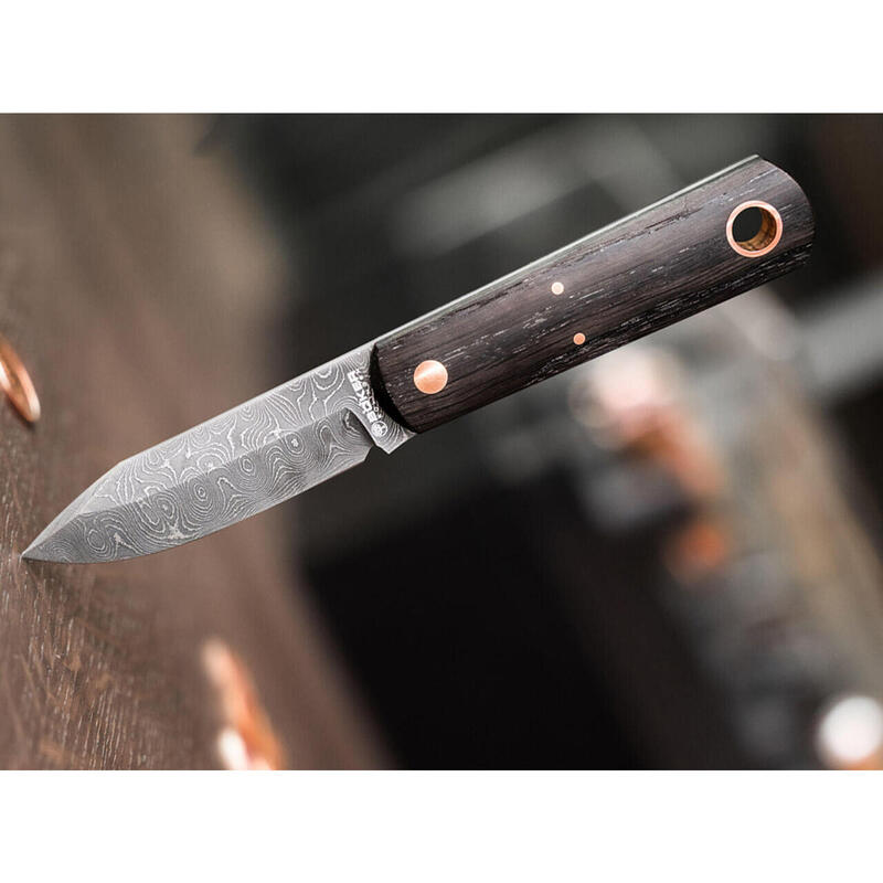Böker Manufaktur Solingen Barlow BFF Damast feststehendes Messer