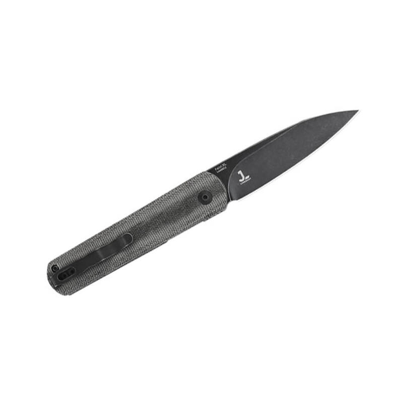 Kizer Feist XL Micarta Black Einhandmesser mit Hosenclip