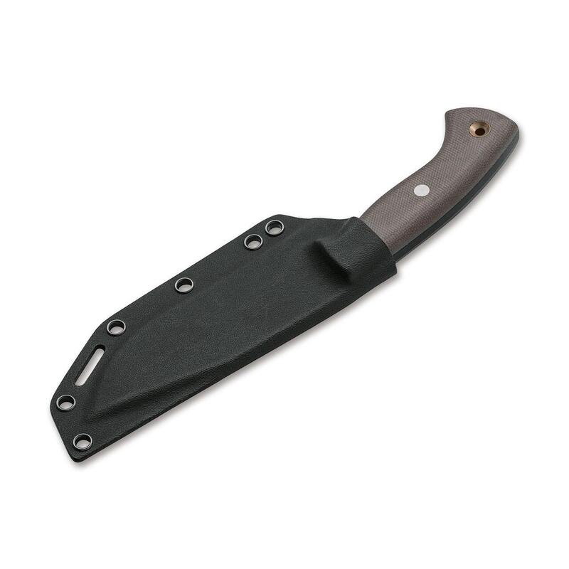 Böker Plus Mini Tracker, Feststehendes Messer mit Micarta Griff