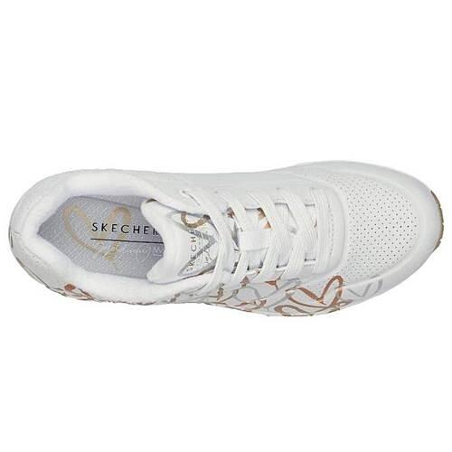 Scarpa universali donna Skechers Uno Metalic Love 4/5