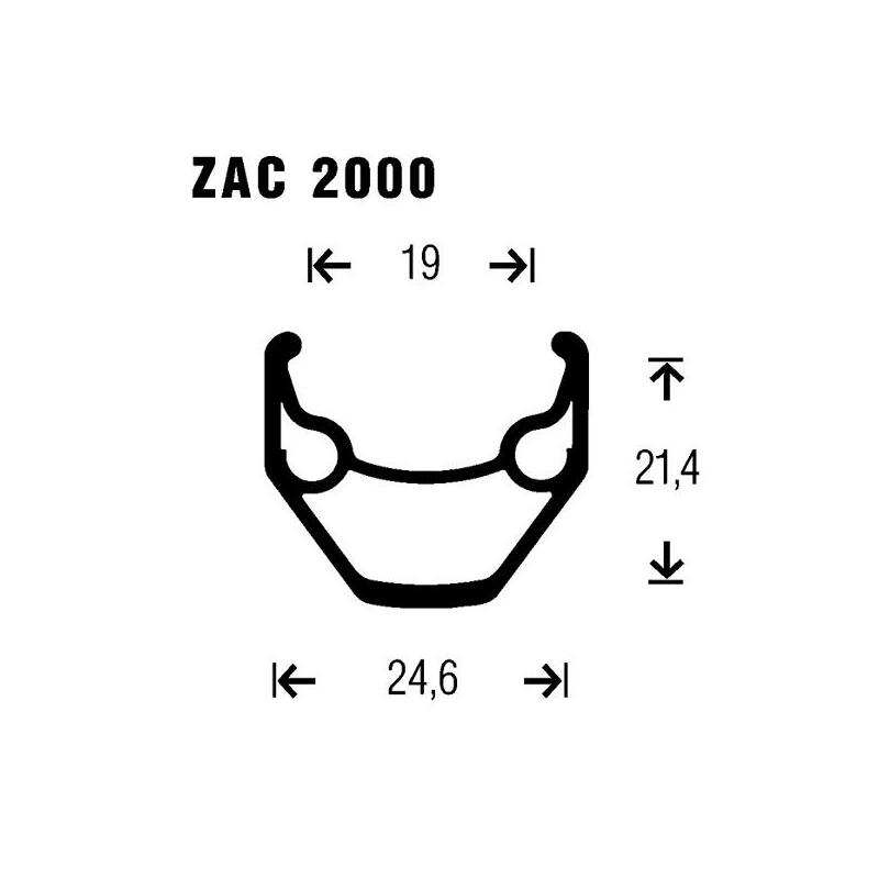 Achterwiel zac cassette spaken Gurpil 8 v.