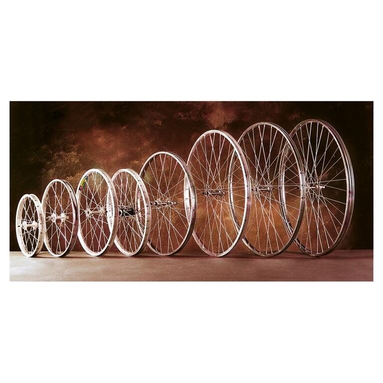 Roue VTT arrière avec 600 x 32 rayons en aluminium Gurpil