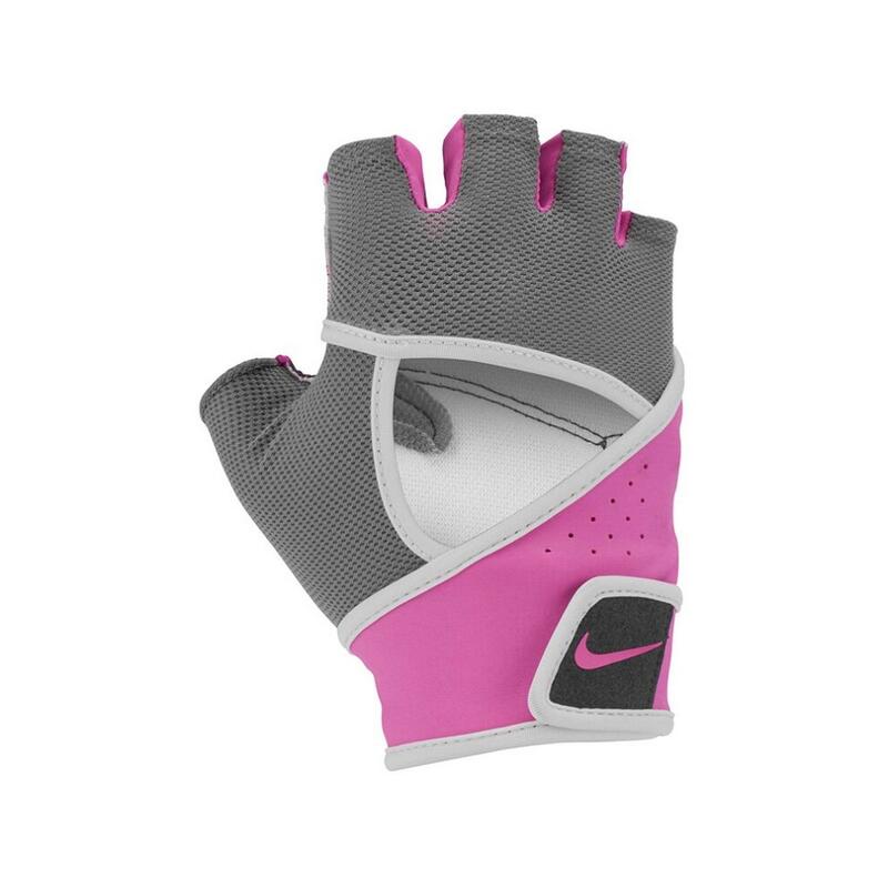 SportFingerlose Handschuhe "Gym Premium" Damen Zinn/Pinksicle