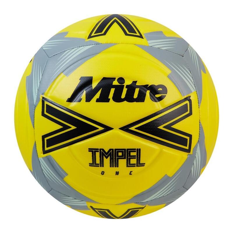 Ballon de foot IMPEL ONE (Jaune / Noir / Gris)
