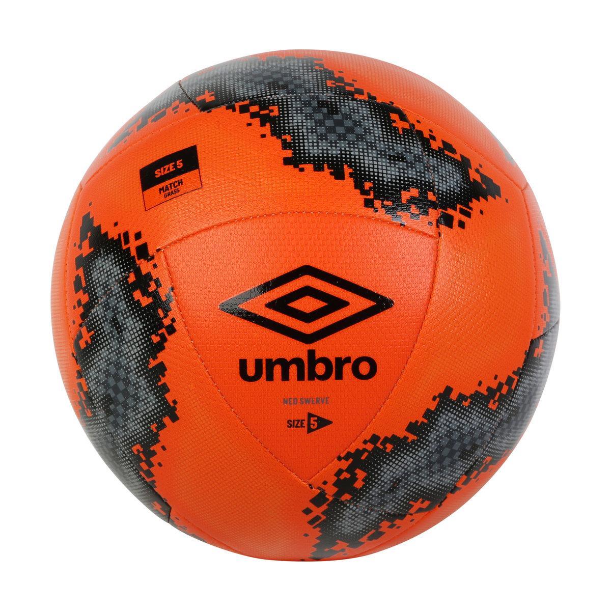 NEO SWERVE soccer ball (Orange / Black / Carbon)