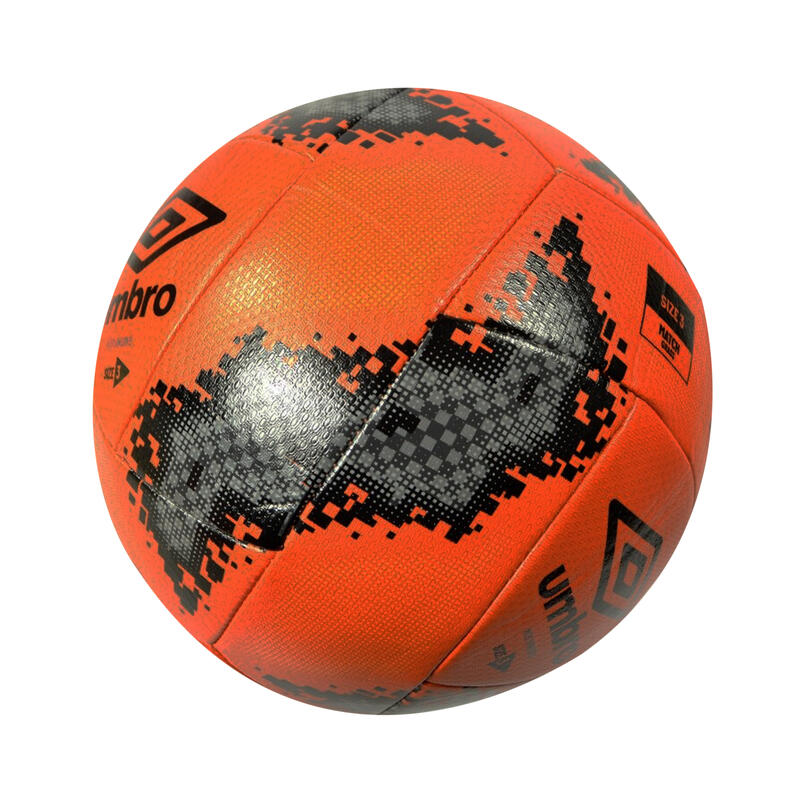 Ballon de foot NEO SWERVE (Orange / Noir / Carbone)