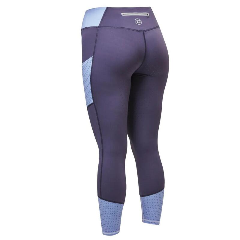 Collant d'équitation POWER PERFORMANCE Femme (Bleu foncé / Bleu mer)