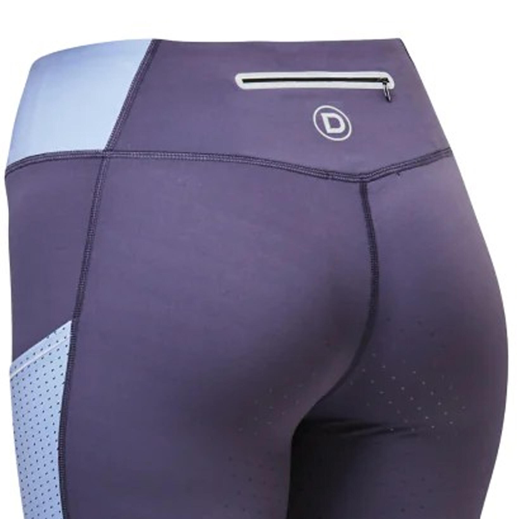 POWER PERFORMANCE women's riding tights (Dark blue / Sea blue)