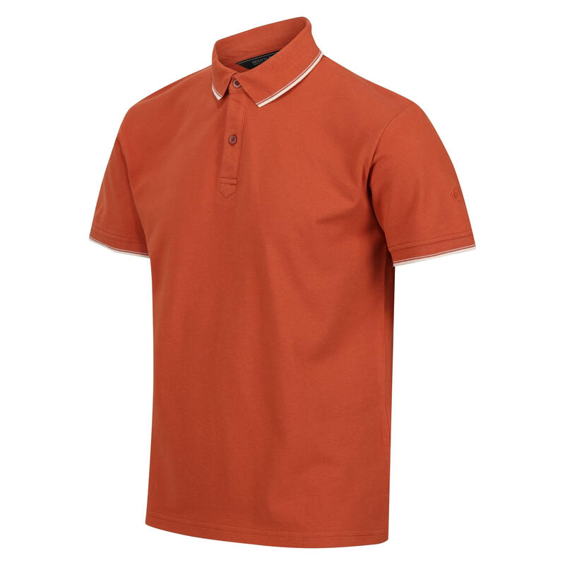 Polo TADEO Homme (Terre cuite)