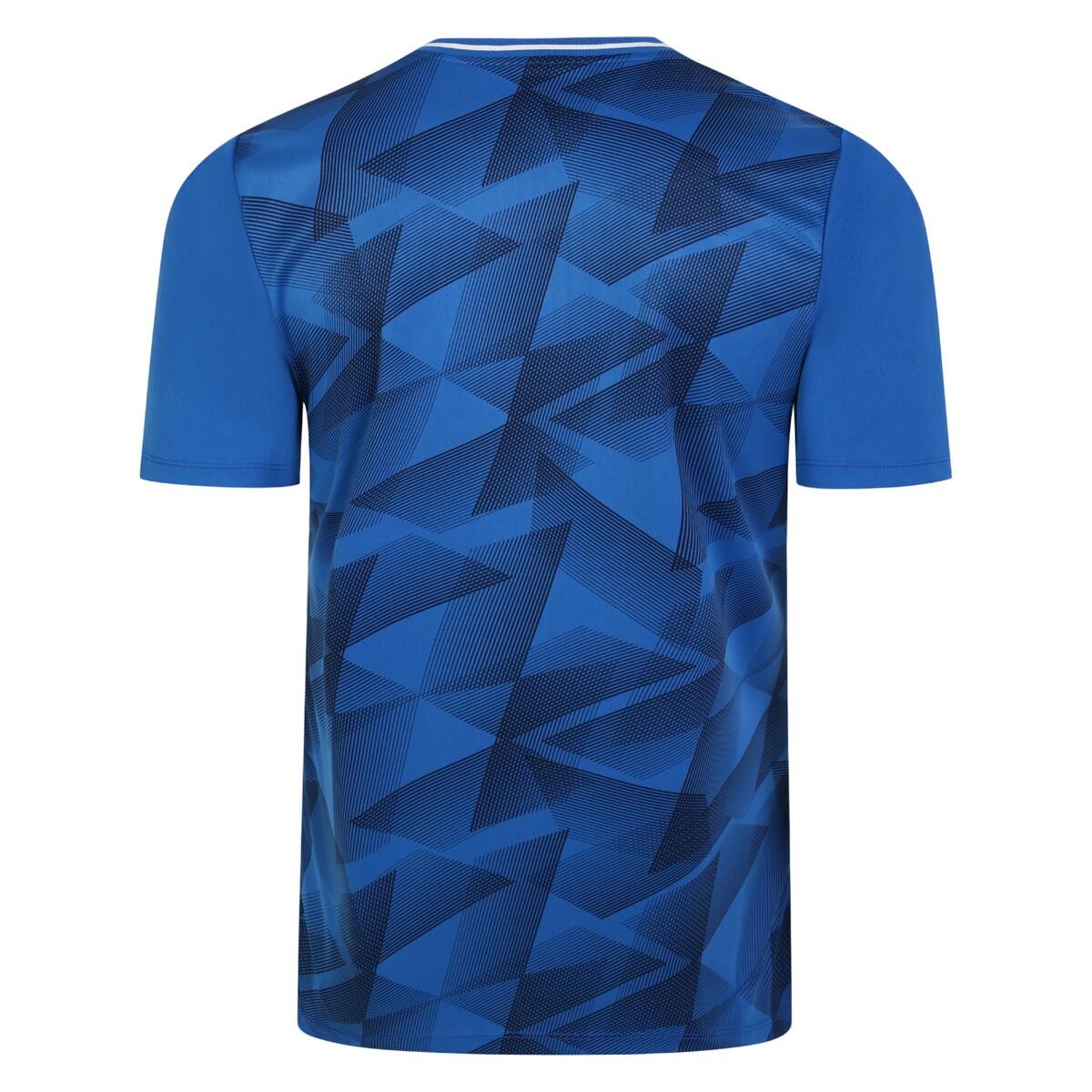Childrens/Kids Triassic ShortSleeved Jersey (Royal Blue/Dark Navy) 2/2