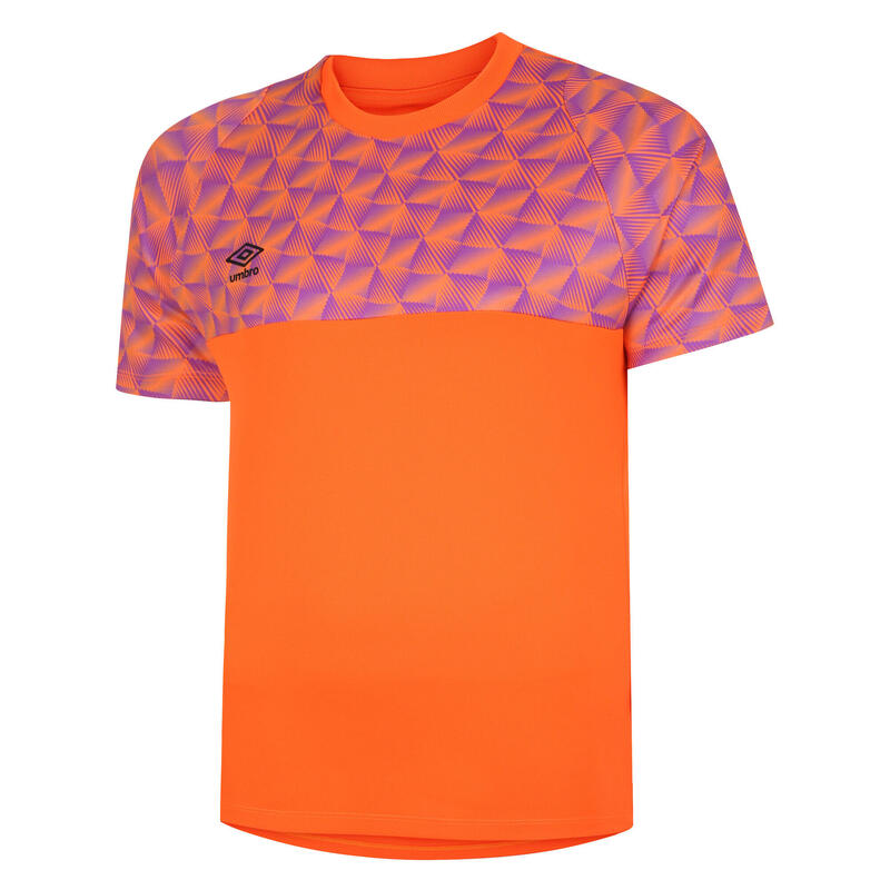 Maillot de gardien de but FLUX Homme (Orange vif / Rose violacé)