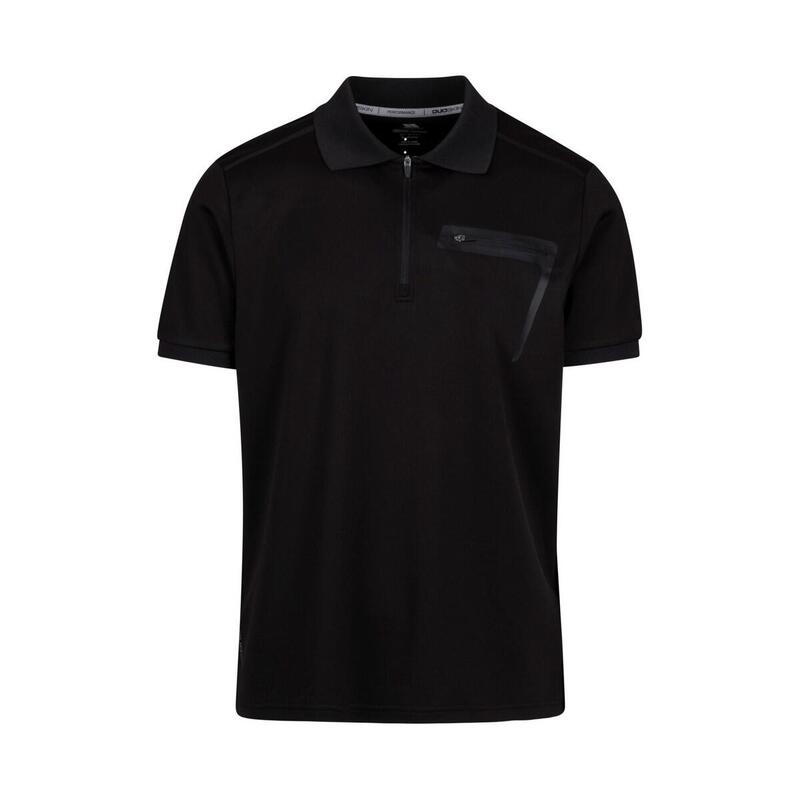 "Chapi" Poloshirt für Aktiv Herren Schwarz