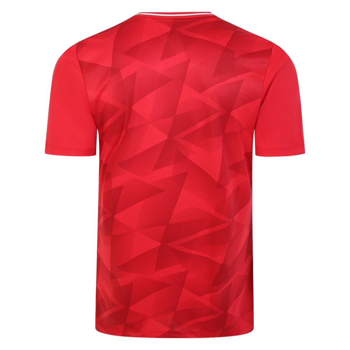 Mens Triassic Logo ShortSleeved Jersey (Vermillion/Jester