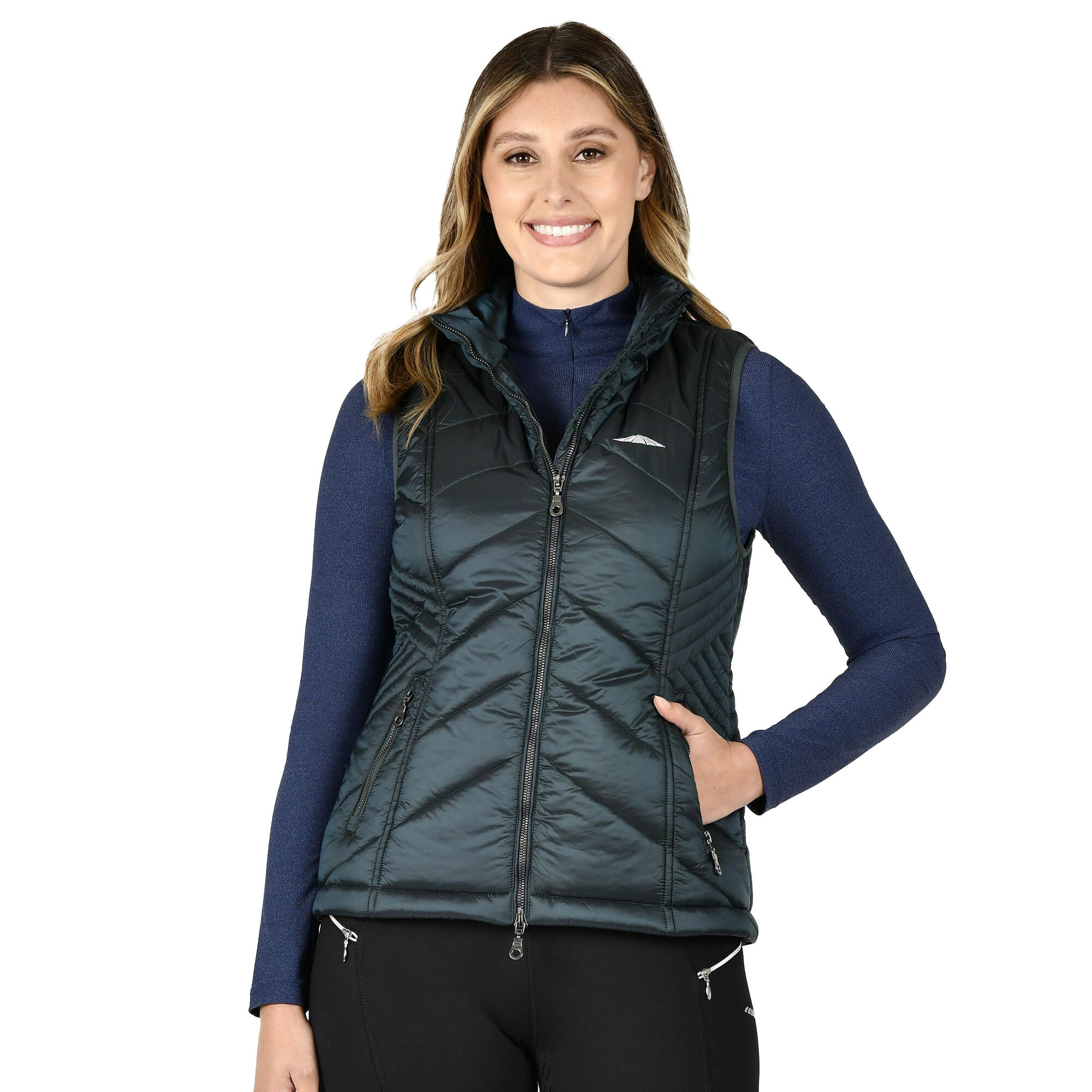 PRESLEY Gilet da equitazione da donna (Pin)