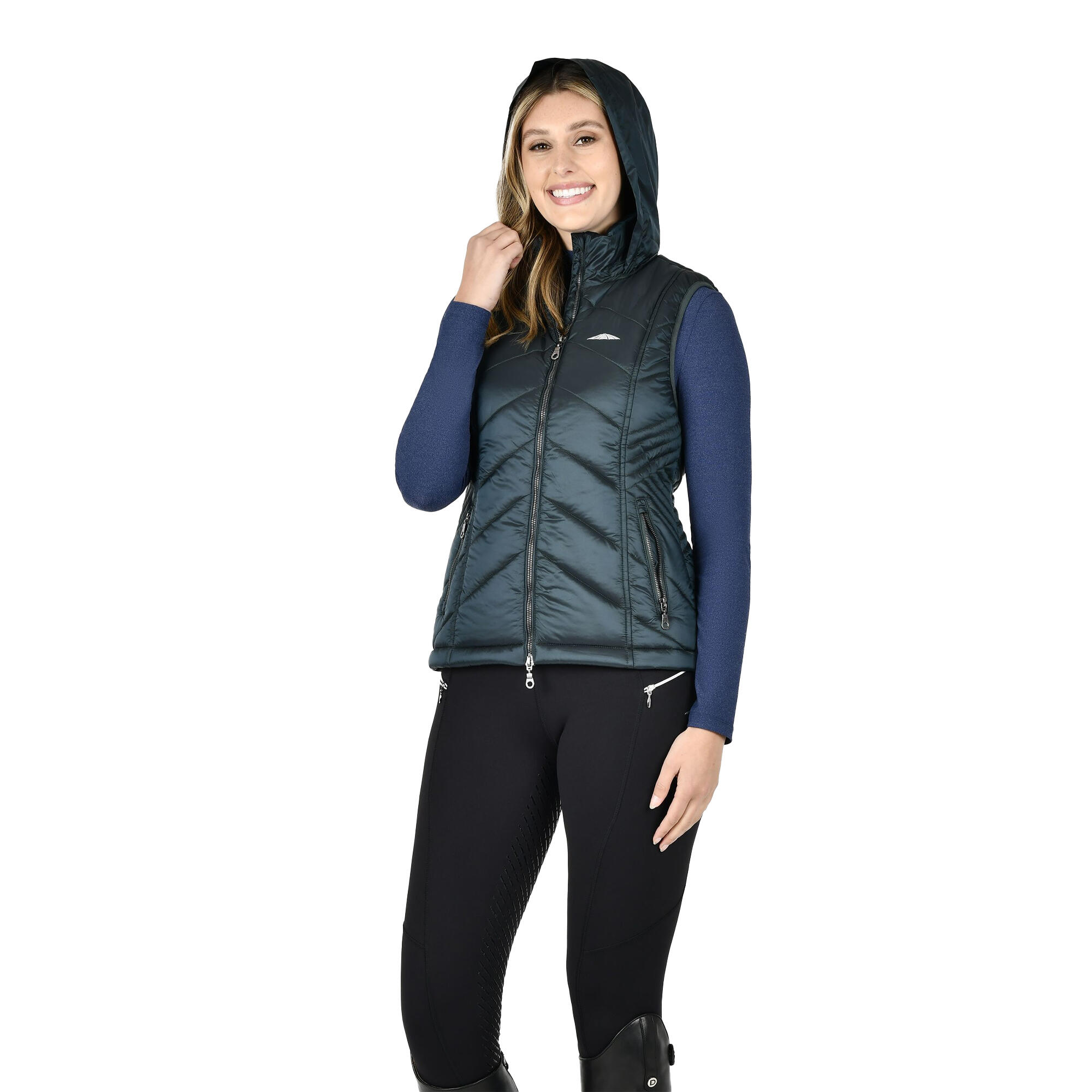 PRESLEY Gilet da equitazione da donna (Pin)