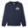 Drill Sweatshirt für Herren Dunkel-Marineblau