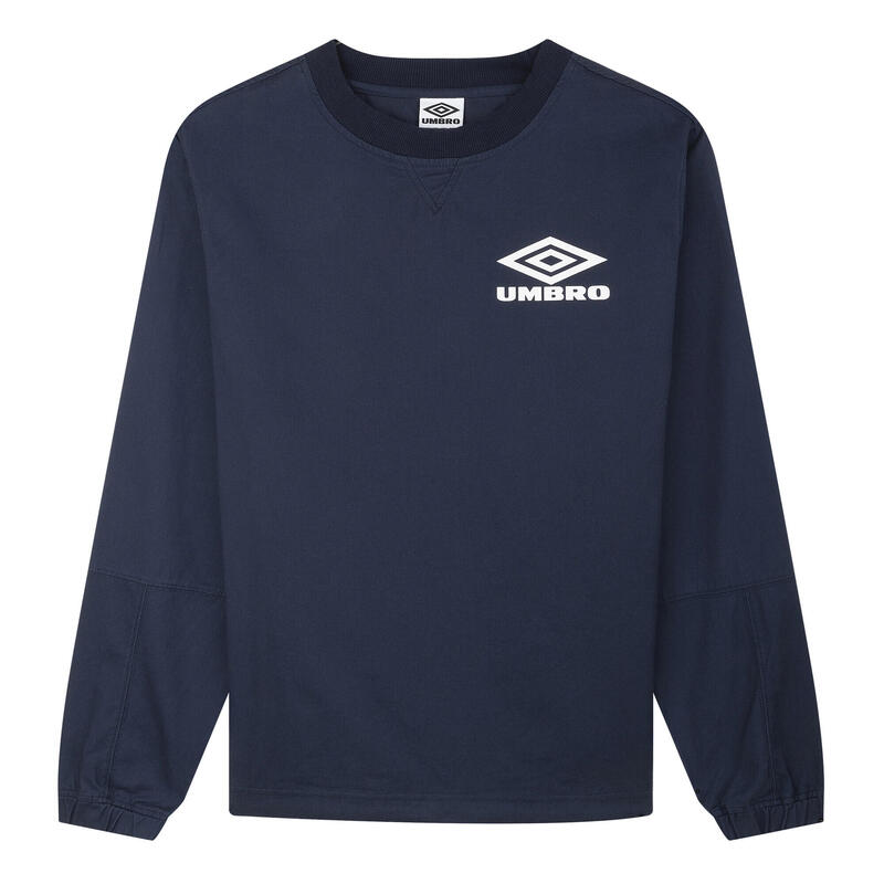 Drill Sweatshirt für Herren Dunkel-Marineblau