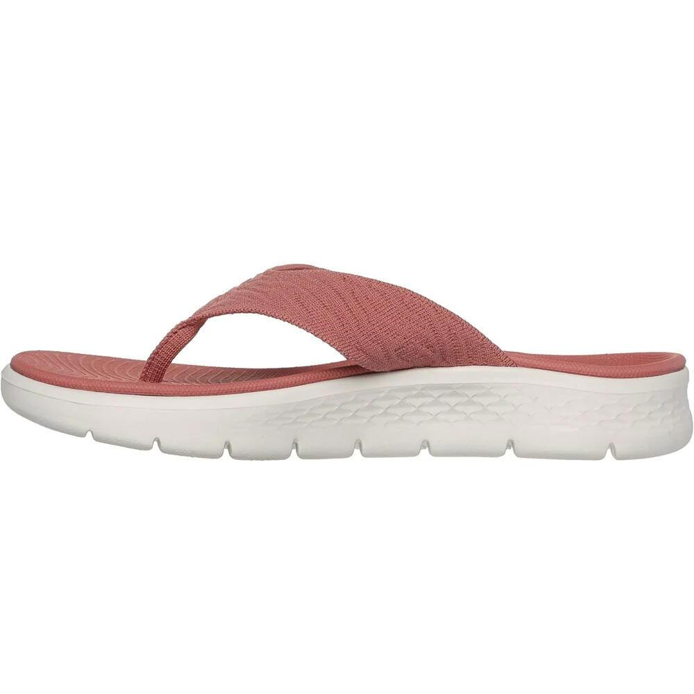 Womens Ladies Go Walk Flex Splendour Flip Flops Mauve SKECHERS Decathlon