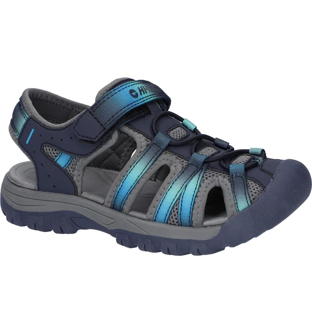 HI-TEC Boys Jack Sandals (Navy/Grey/Blue)