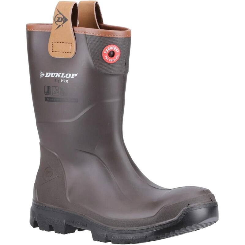 Bottes de sécurité PUROFORT RIGPRO Adulte (Marron)