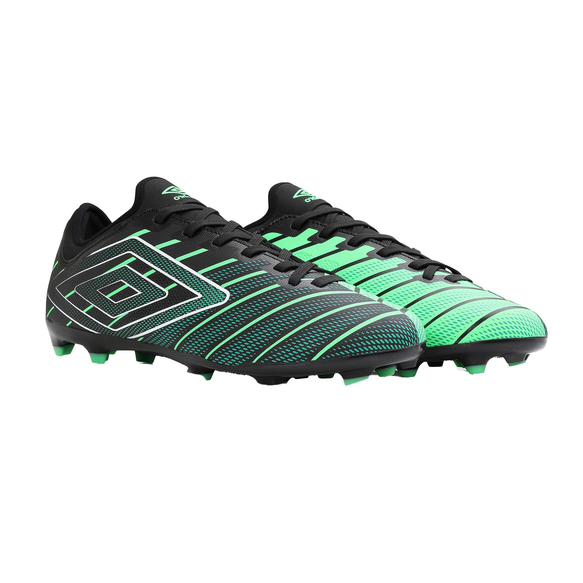 VELOCITA ELIXIR CLUB Scarpe da calcio per adulti (Nero / Verde / Tucano / Bianco)