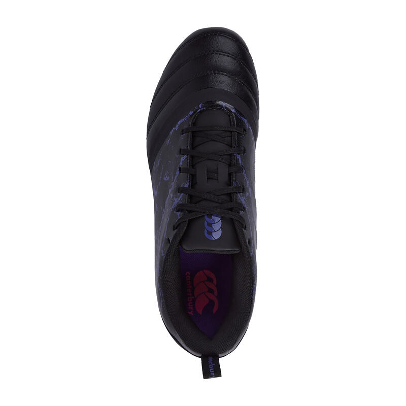 Chaussures de rugby pour terrain mou STAMPEDE TEAM Enfant (Noir / Bleu / Rouge)