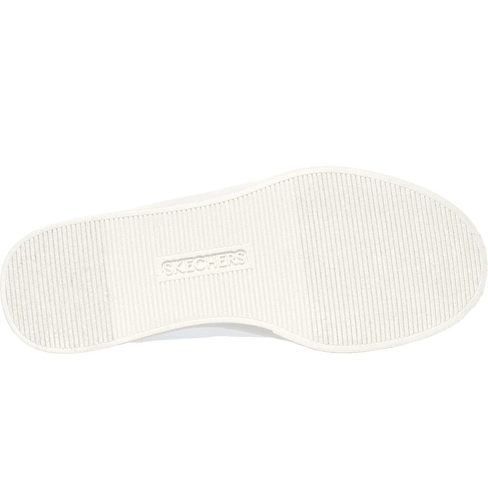 Womens/Ladies Eden LX Beaming Glory Trainers (White/Gold) SKECHERS