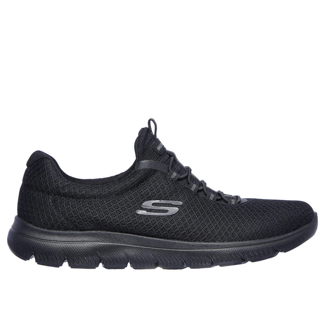 Womens/Ladies Summits Trainers (Black) SKECHERS | Decathlon