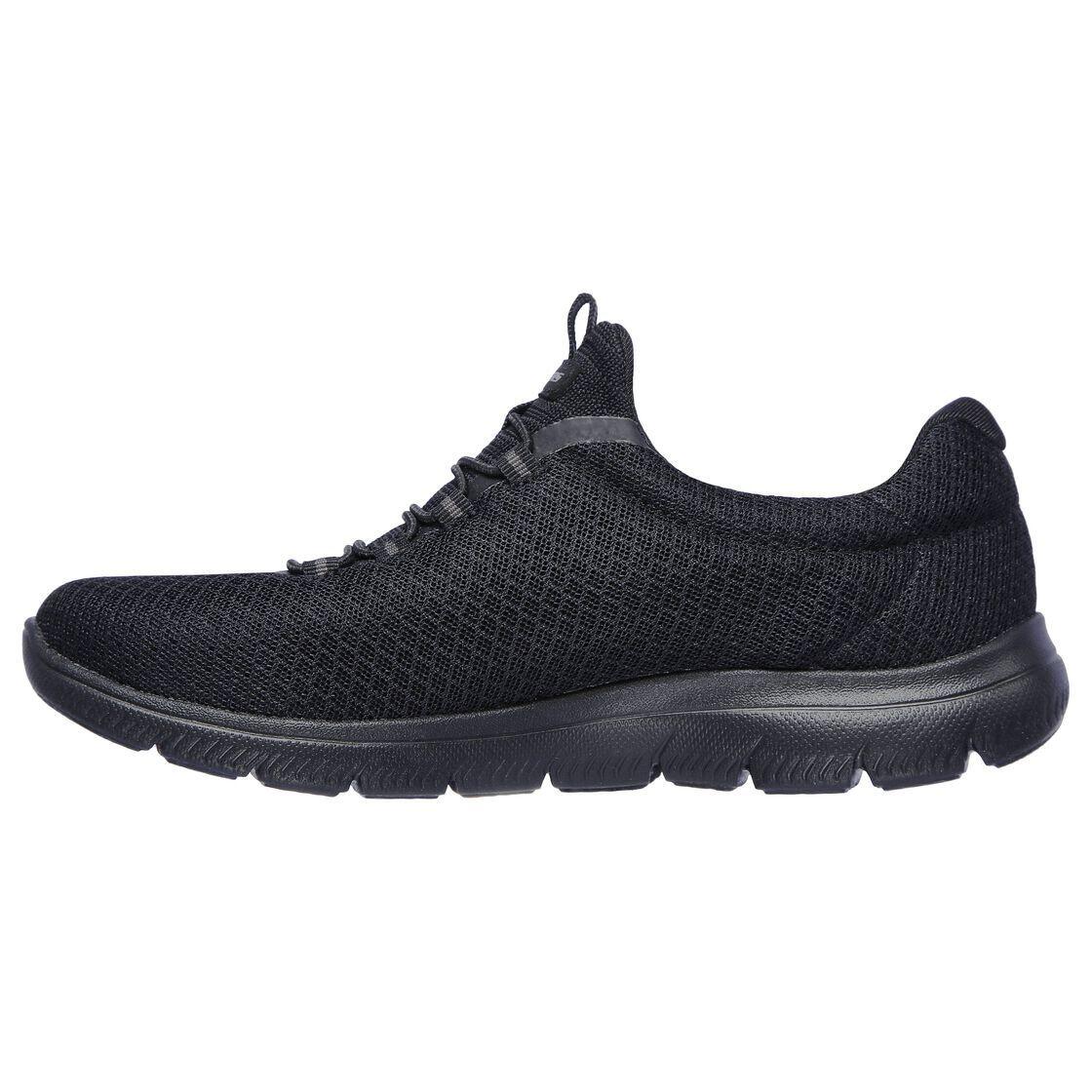 Womens/Ladies Summits Trainers (Black) SKECHERS | Decathlon