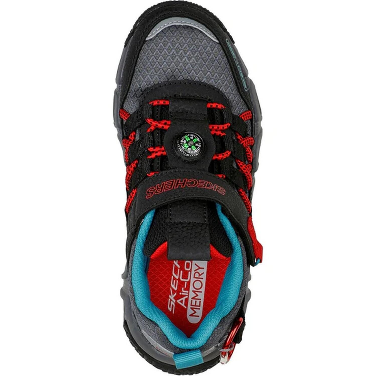 Scarpe da ginnastica VELOCITREK PRO SCOUT da bambino (nero / rosso)