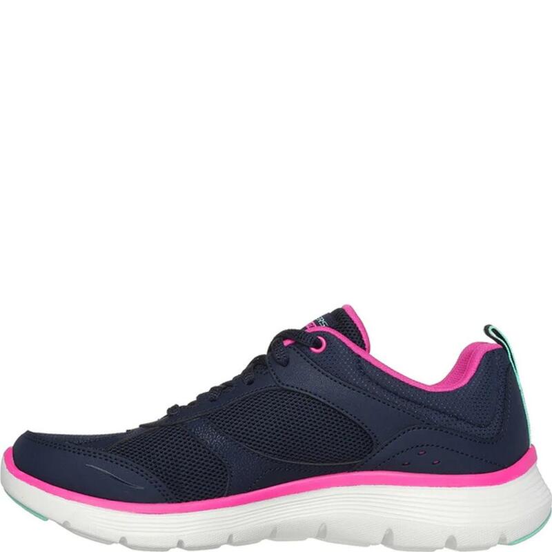 Sneaker "Flex Appeal 5.0 Fresh Touch", Leder Damen Marineblau/Leuchtend Pink