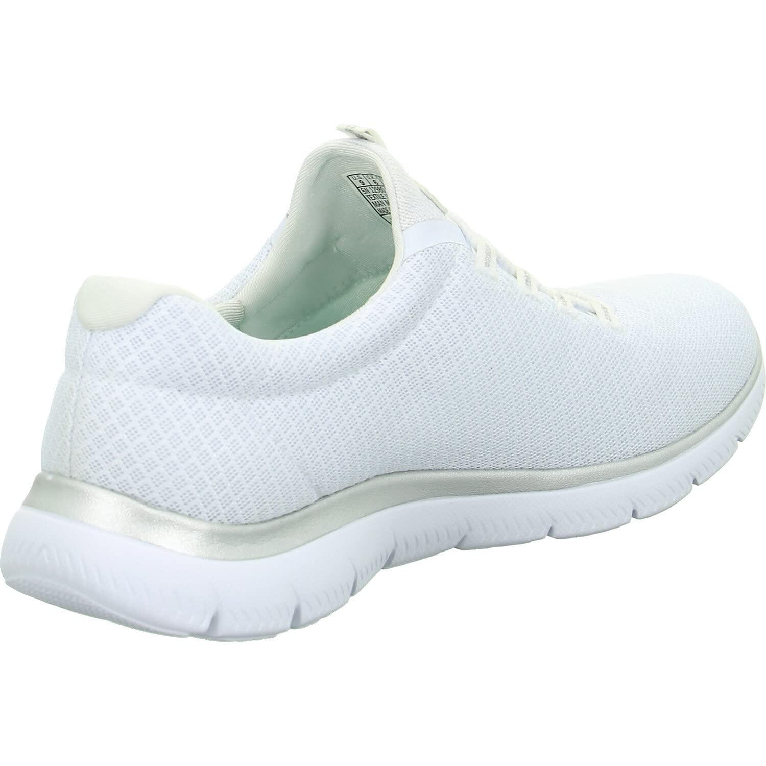 SUMMITS Women's Baskets (White / Silver)