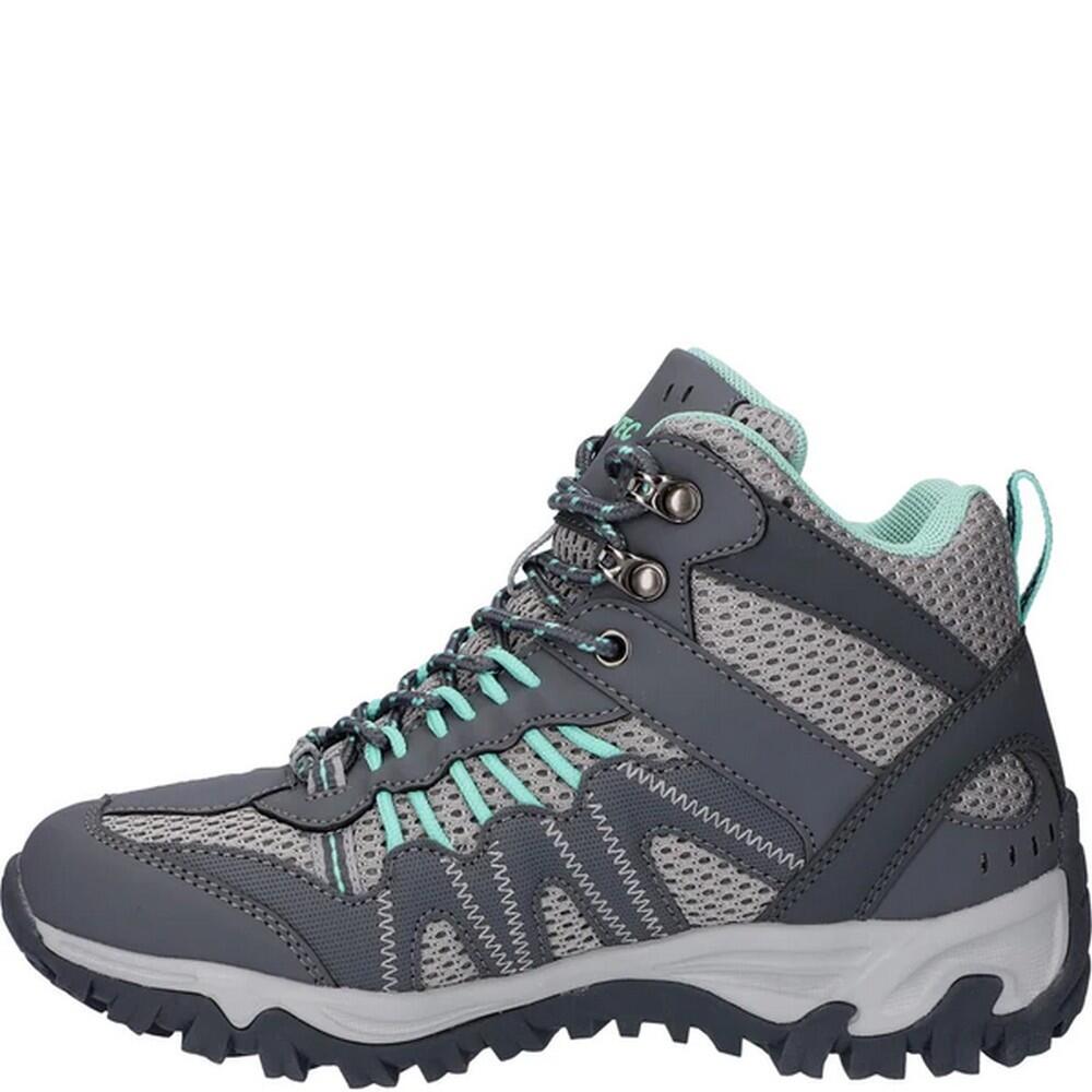Womens/Ladies Jaguar Mid Cut Walking Boots (Charcoal/Graphite/Cool Grey) 3/4