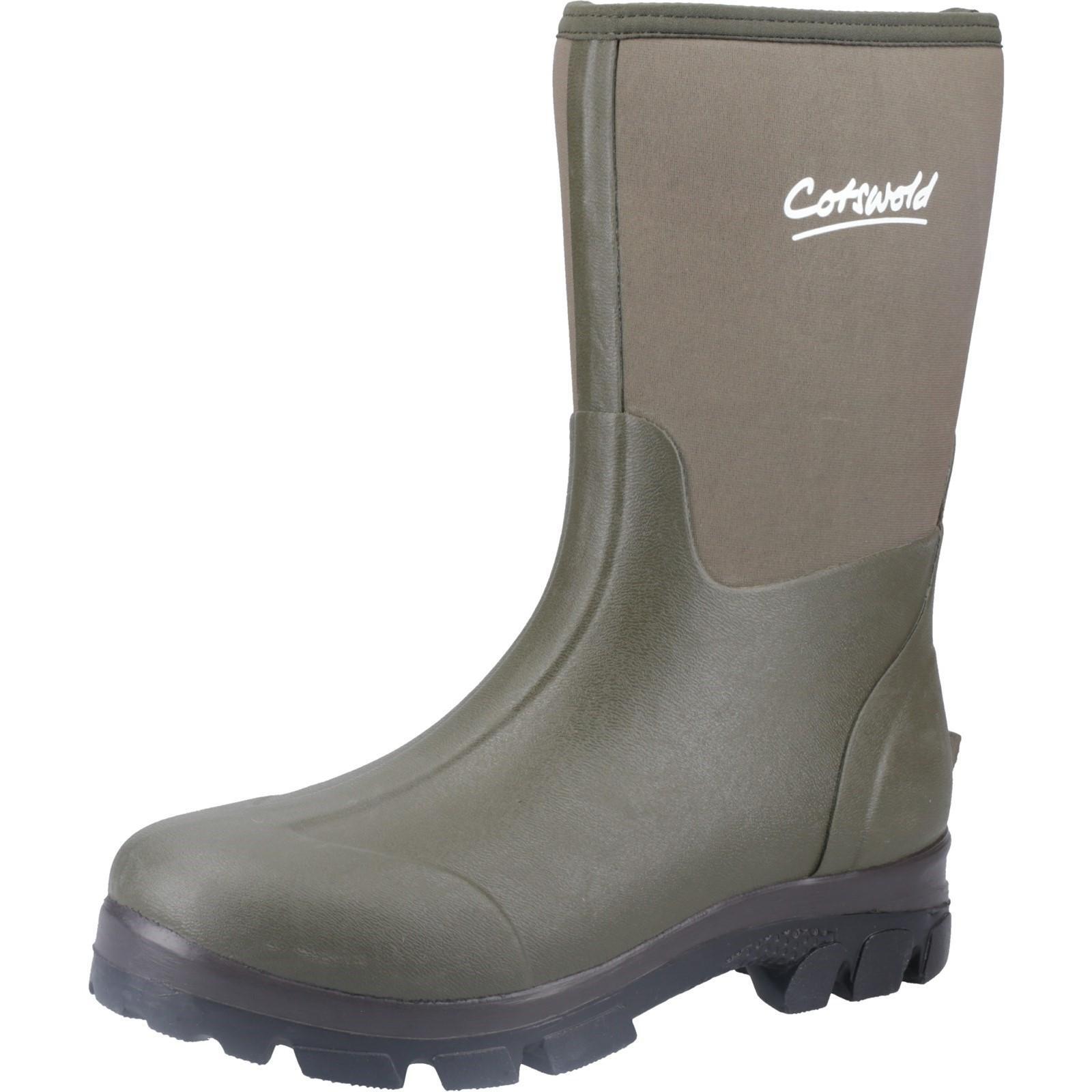 Herren Gummistiefel "Kensington", Neopren Damen und Herren Grün 1/4