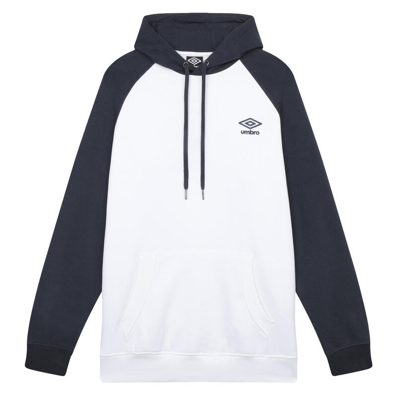 Sweat à capuche CORE Homme (Blanc / Anthracite)