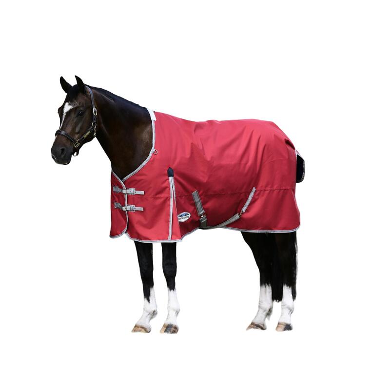 Couverture d'extérieur pour chevaux COMFITEC CLASSIC STANDARD LITE PLUS (Rouge /