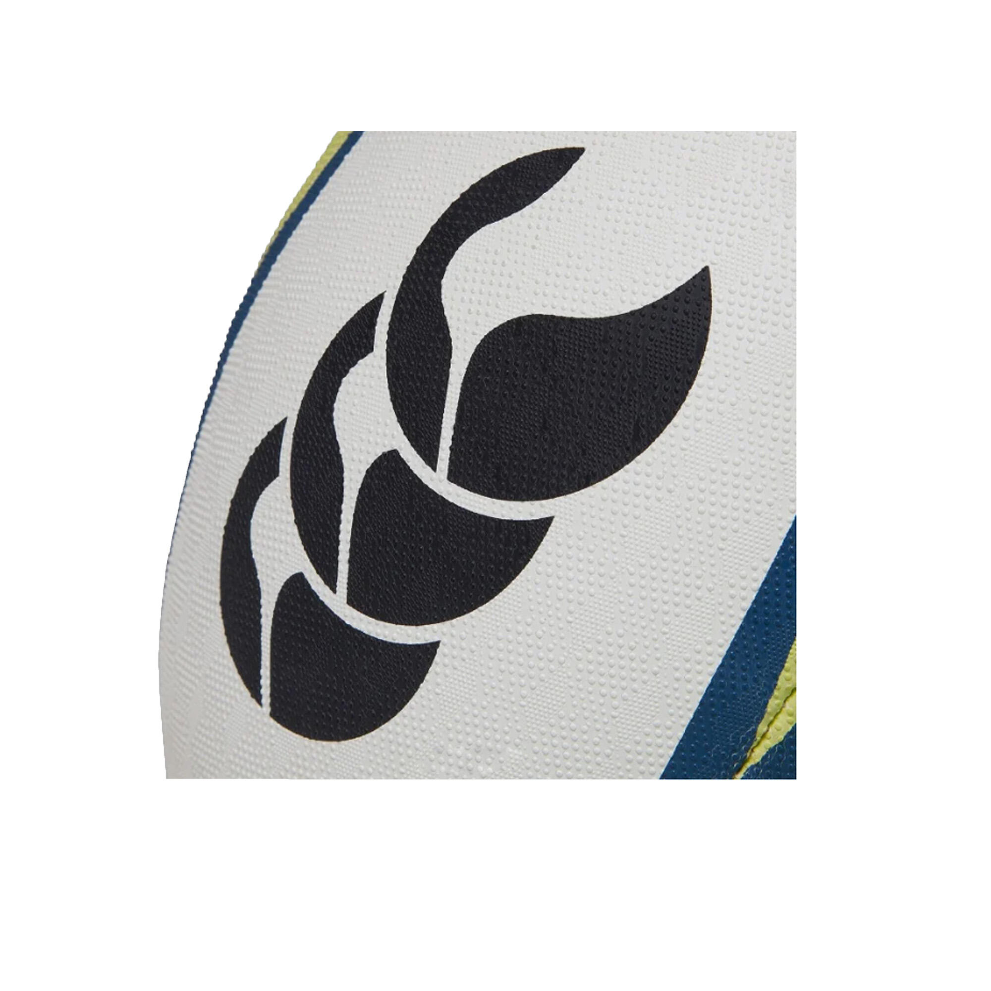 "Mentre" RugbyBall Damen und Herren Weiß/Limone 3/4