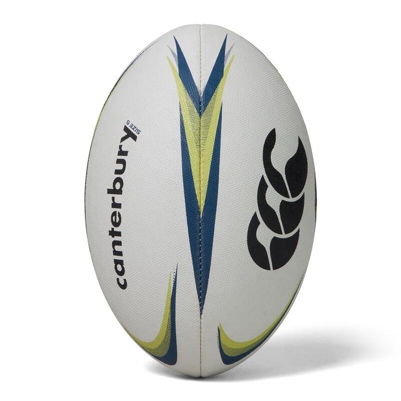 Ballon de rugby MENTRE (Blanc / Vert clair)