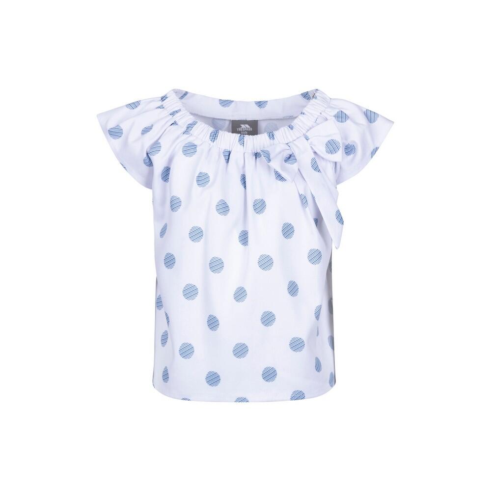 TENDERLY Girl's top (White / Blue)