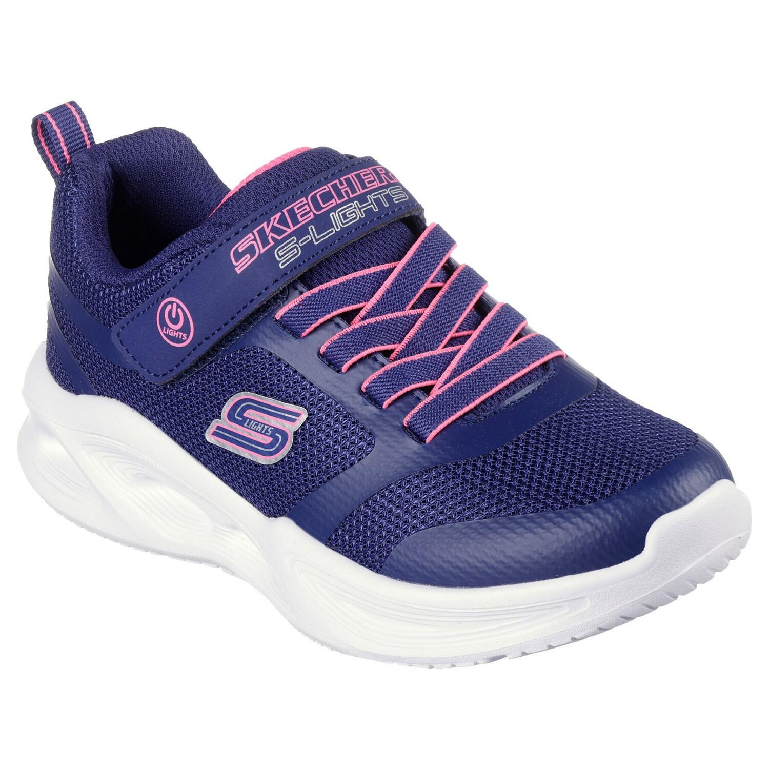 Scarpe da ginnastica SOLA GLOW per bambina (viola / bianco / rosa)