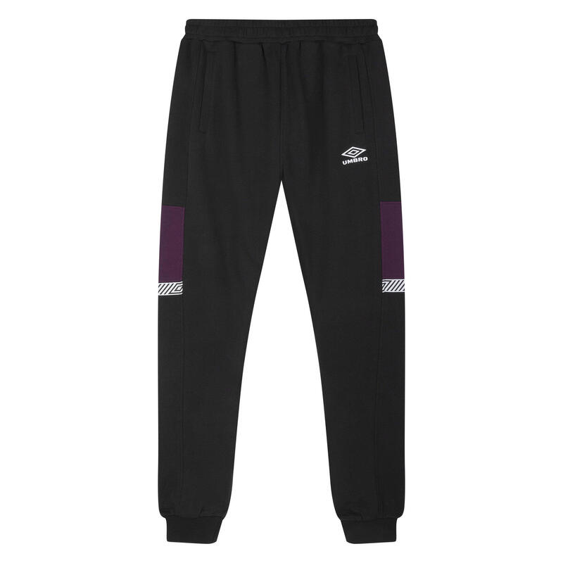Pantalon de jogging SPORTS STYLE CLUB Homme (Noir / Violet foncé)