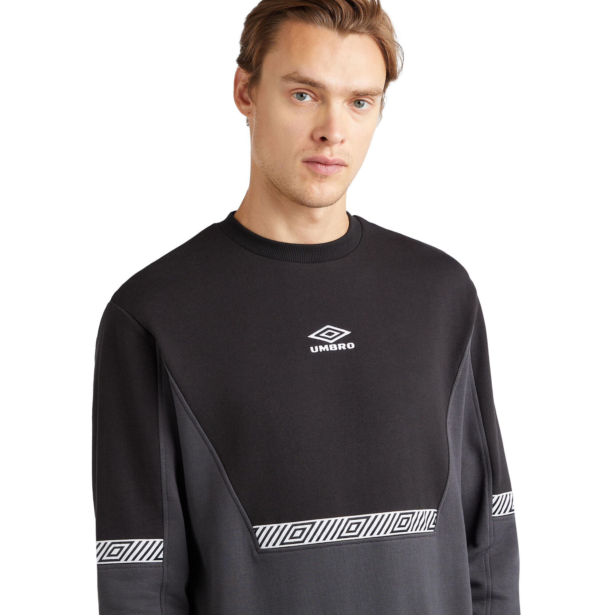 Men's CLUB sweatshirt (Grey / Black)