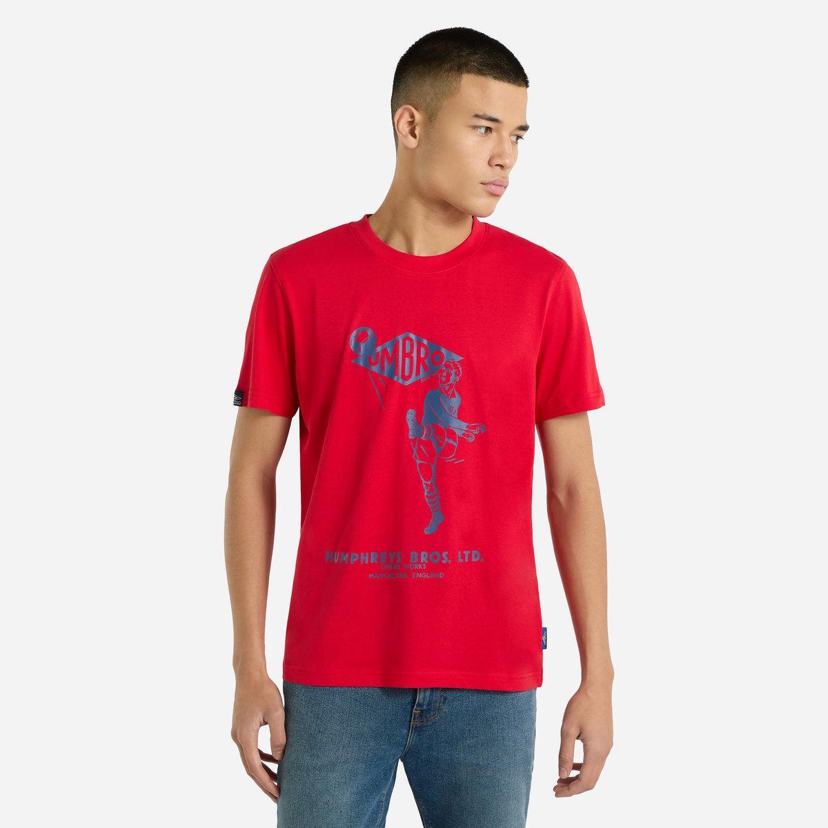 Uomo Tshirt HUMPHREYS BROS (Rosso)