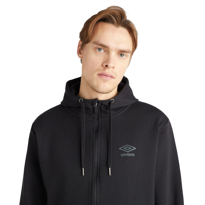 Veste à capuche CORE Homme (Noir / Gris)