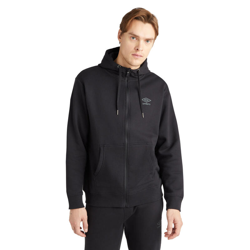 Veste à capuche CORE Homme (Noir / Gris)