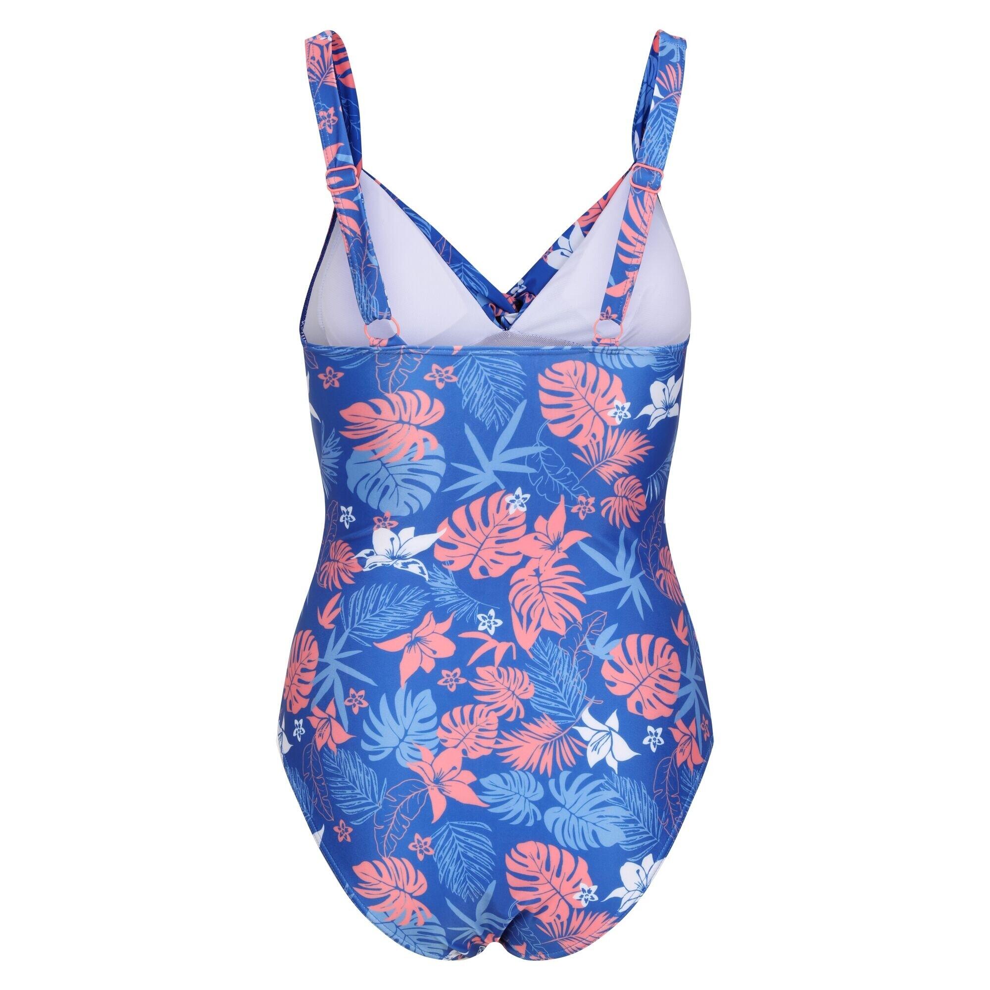 Woman's SAKARI 1-piece swimsuit (Oxford blue)