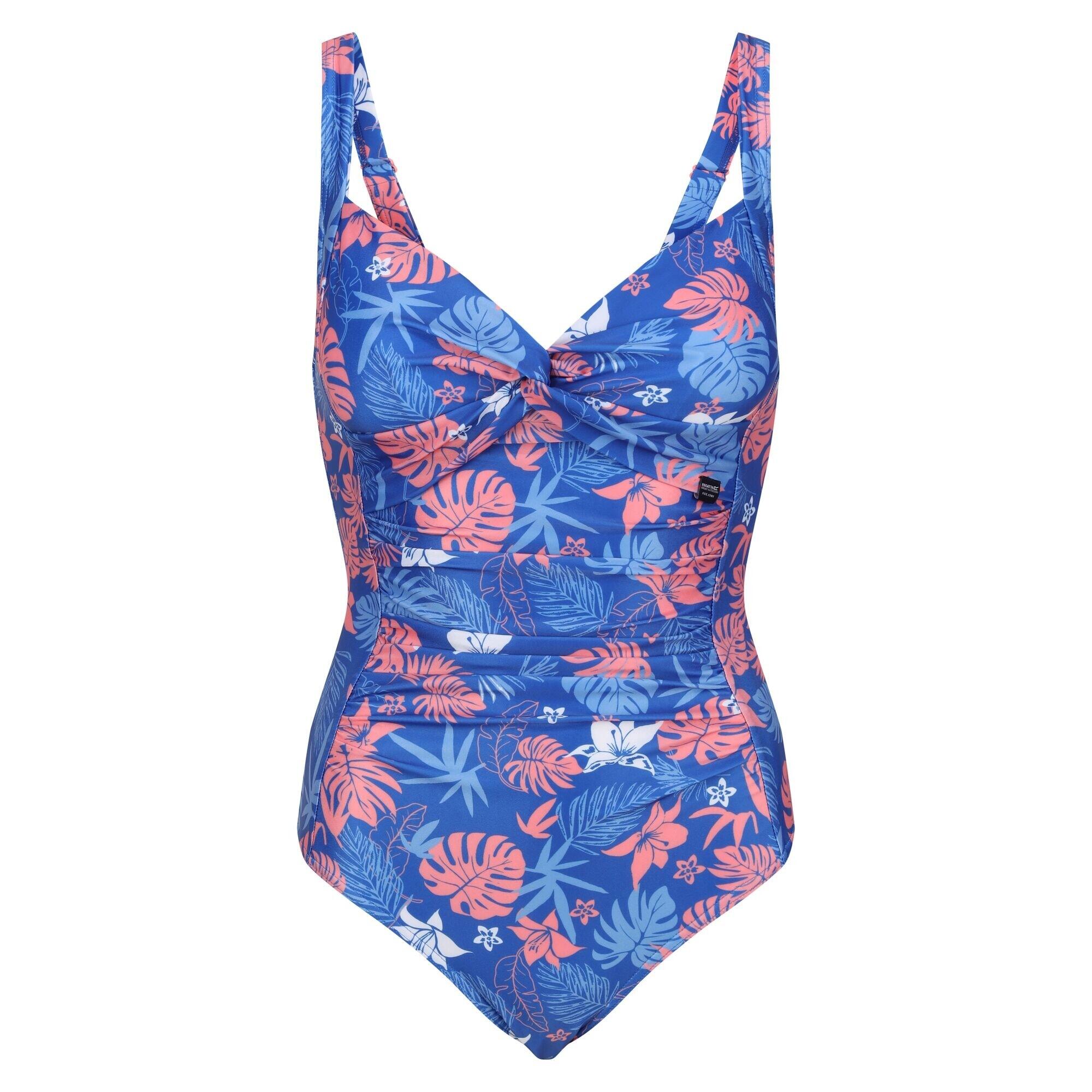 Woman's SAKARI 1-piece swimsuit (Oxford blue)