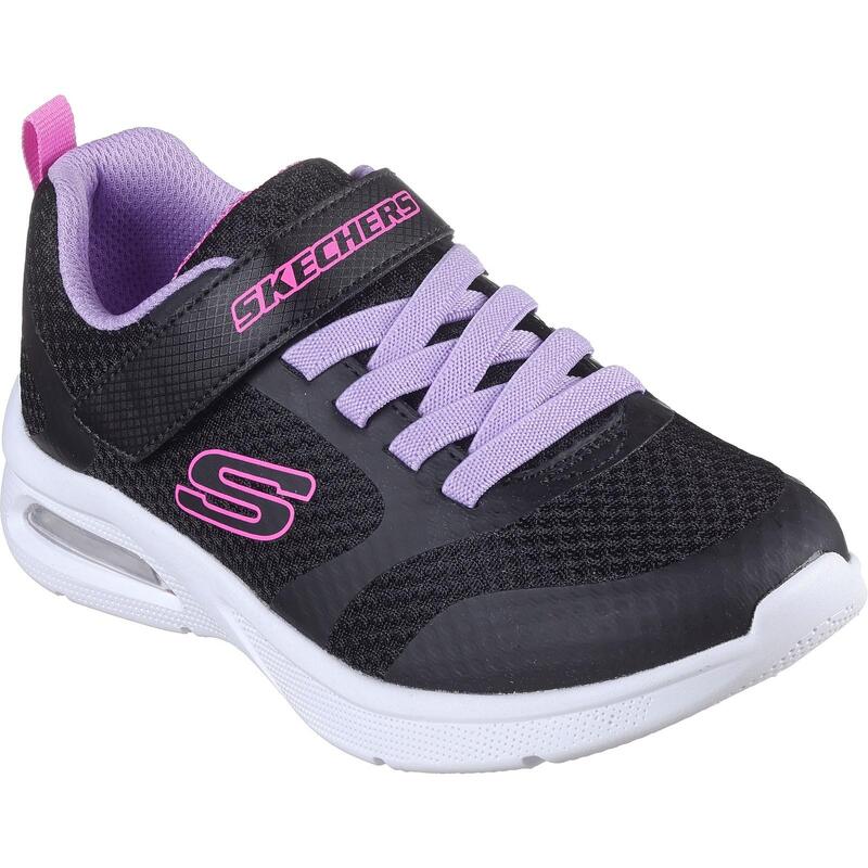 Mädchen Sneaker "Microspec Max" Kinder Schwarz/Lavendel